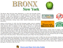 Tablet Screenshot of bronxnewyork.com